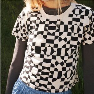 FP Movement by Free People Blessed Printed Tee, XS